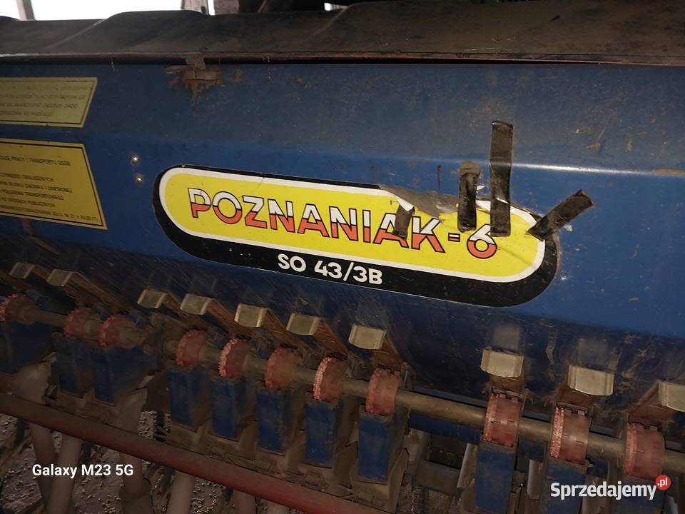 Sprzedam siewnik poznaniak6 mazowieckie sprzedam