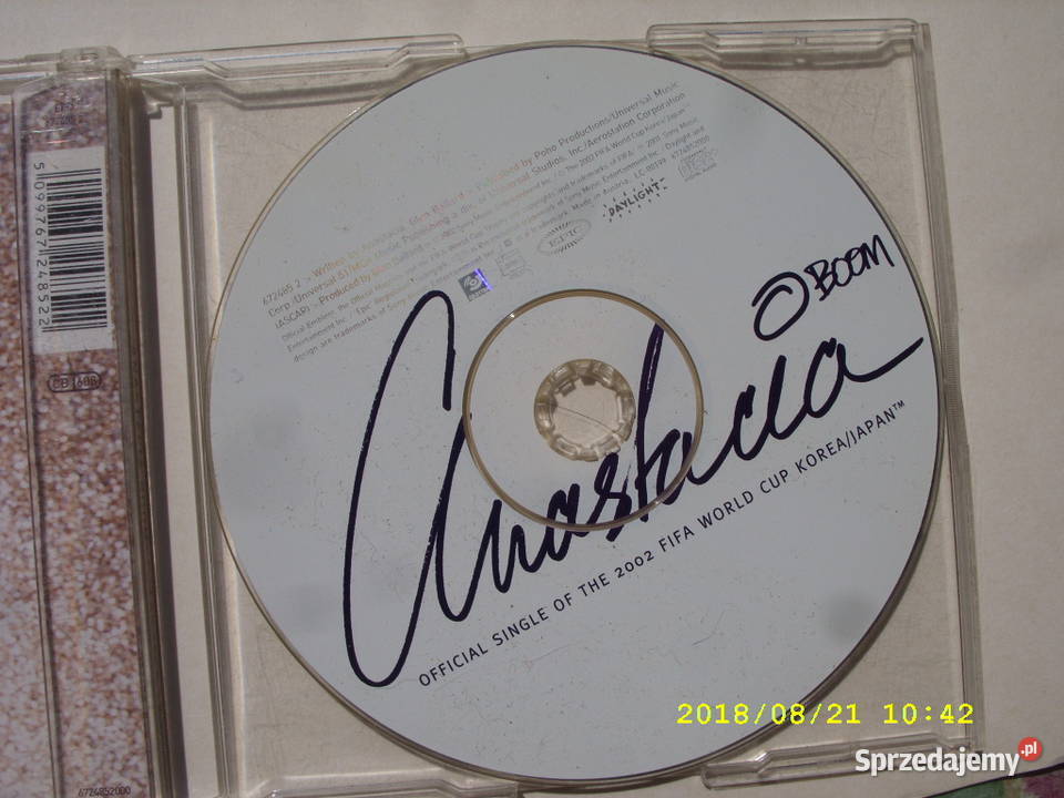 POP CD ANASTACJA i CELINA DION 5 SINGLI CD Wołów sprzedam