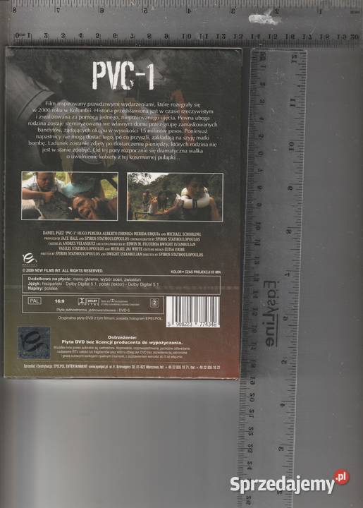 Żywa bomba triller na faktach DVD Pruszków