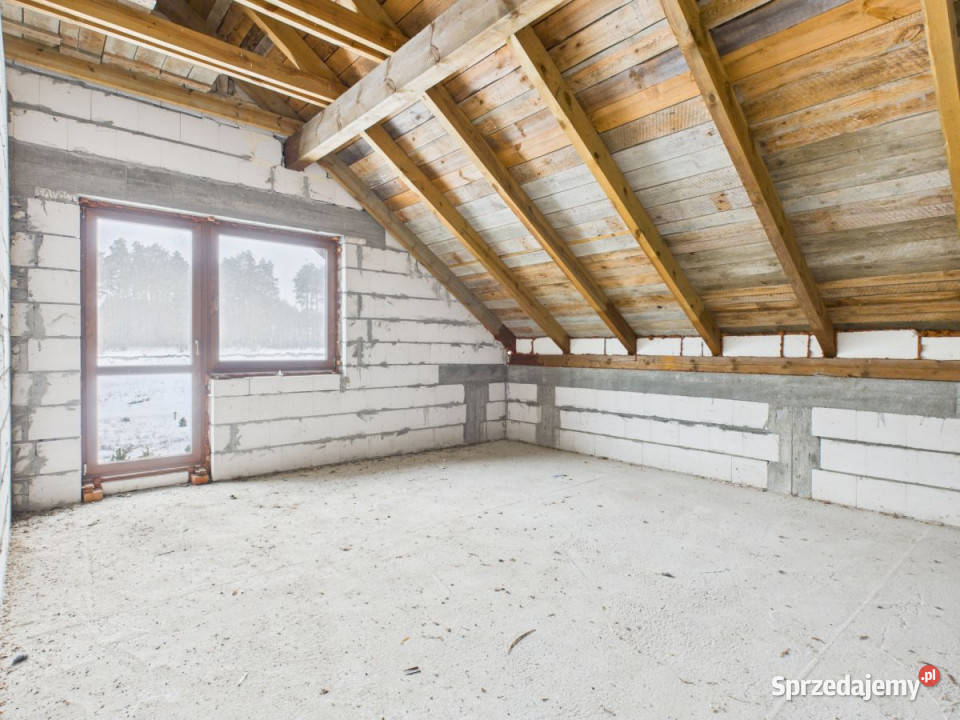 Sprzedaż domu wolnostojącego Męcikał 27743m2 stan surowy zamknięty sprzedam