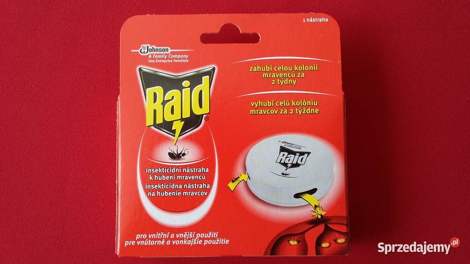 SC Johnson RAID PUŁAPKA NA MRÓWKI Z TRUTKĄ NOWA sprzedam