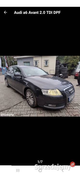 Audi A6 Avant 20 TDI DPF sprzedam