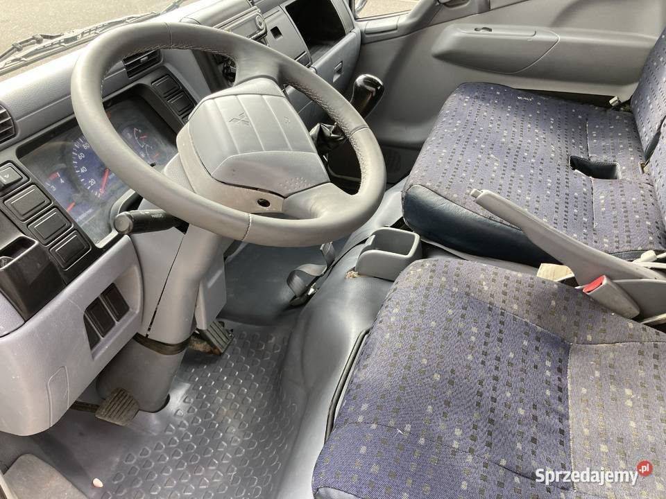 MITSUBISHI CANTER FUSO 3S13 WASKI KIPPER biały Piekarzew
