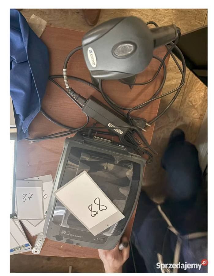 Drukarka etykiet z czytnikiem kodów kreskowych podlaskie