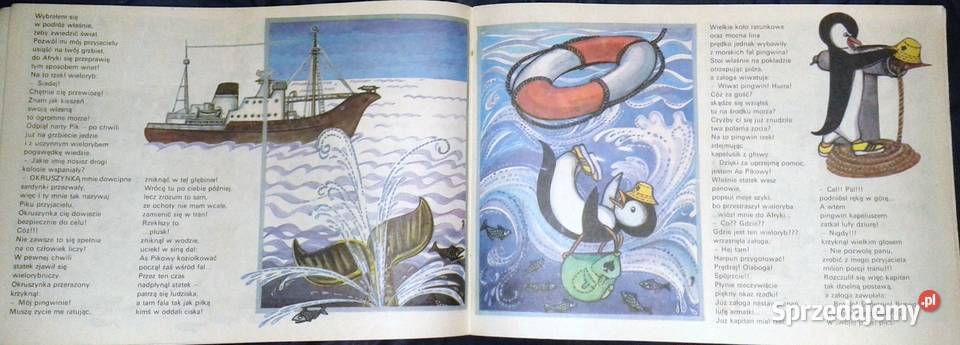 Pingwin wyrusza w świat spod bieguna Korewicka Chełm sprzedam