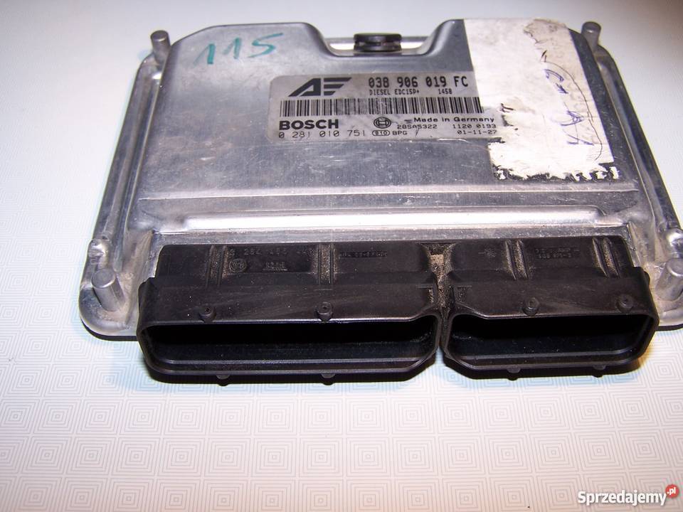 KOMPUTER SILNIKA SEAT ALHAMBRA VW SHARAN 115 AUY komputery Mława