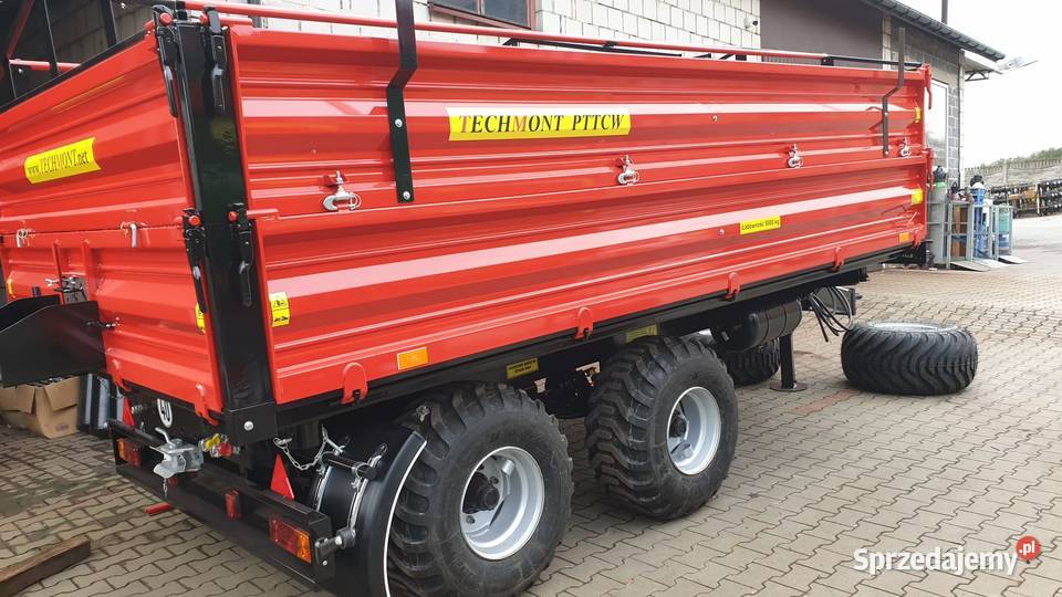 Techmont Przyczepa tandem PTTCW 310 10 t Białystok