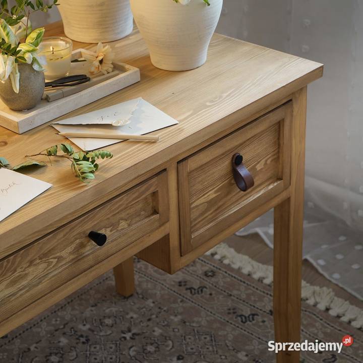 Nowoczesna biurko drewniane PEL 03 58cm Maków Podhalański