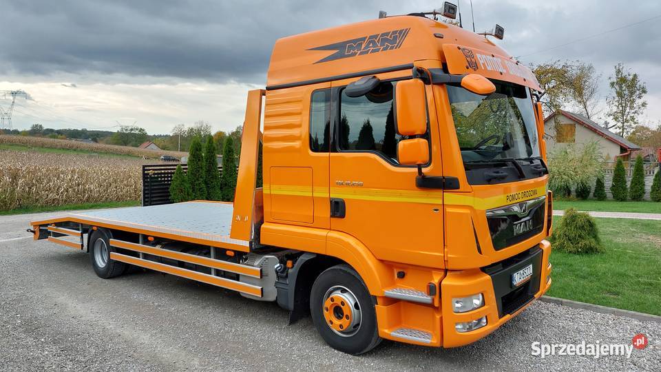 MAN TGL 12250 Pomoc Drogowa Laweta 2019r diesel Tarnów sprzedam