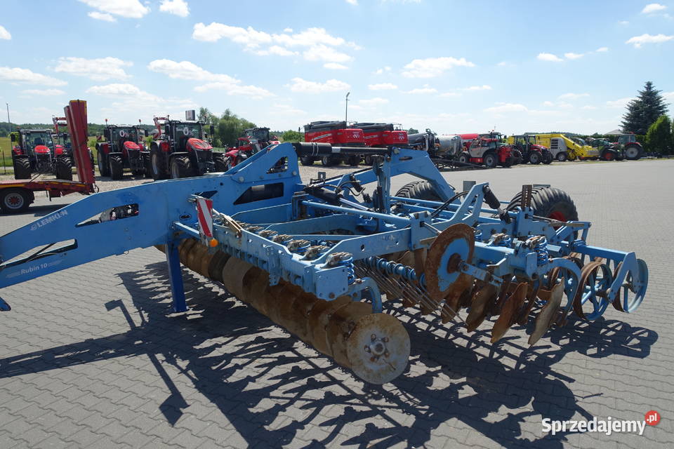 Lemken Rubin 10 KUA brona talerzowa 6m horsh