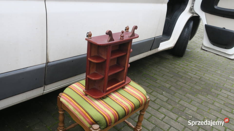 Półeczka wisząca drewniana Wrzosowo