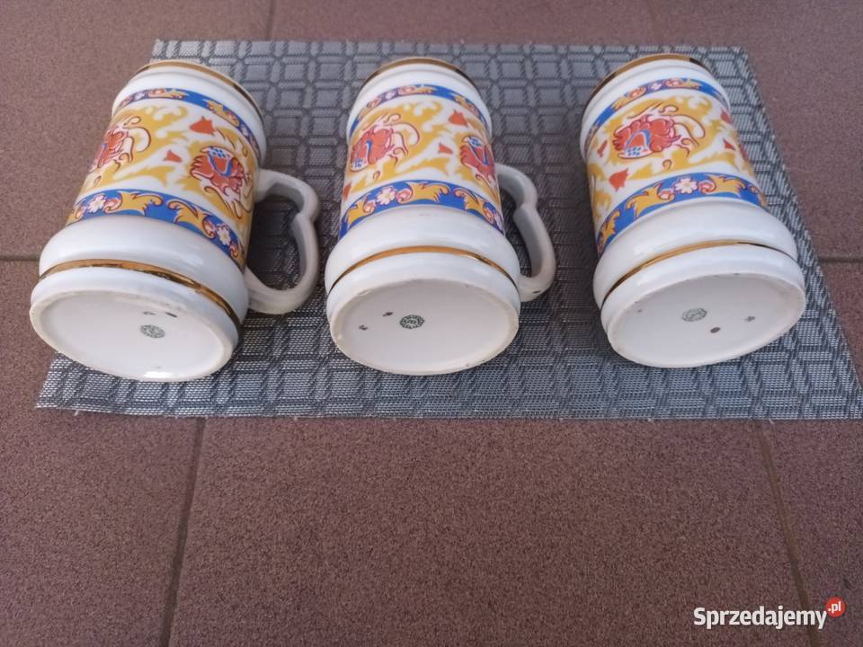 Kufel kolorowy vintage Bogucice 3 łódzkie