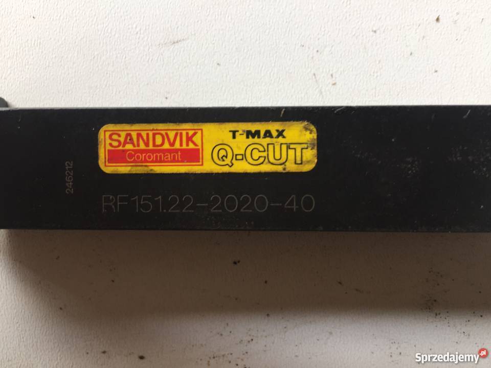 Nóż do rowkow SANDVIK R 2020 Czarnożyły