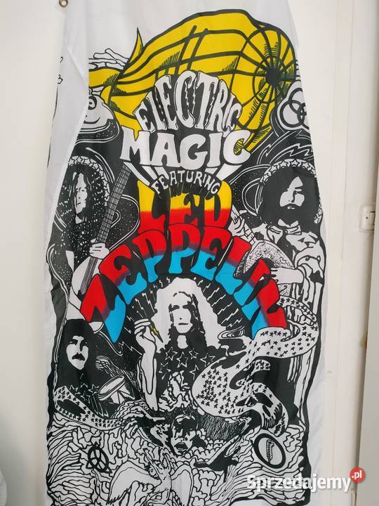 Flaga materiałowa LED Zeppelin dekoracja zachodniopomorskie Choszczno
