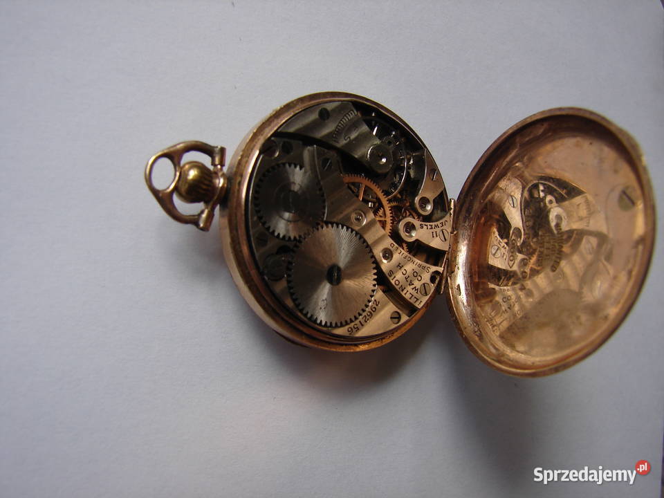 Illinois Watch Co stary zegarek kieszonkowy
