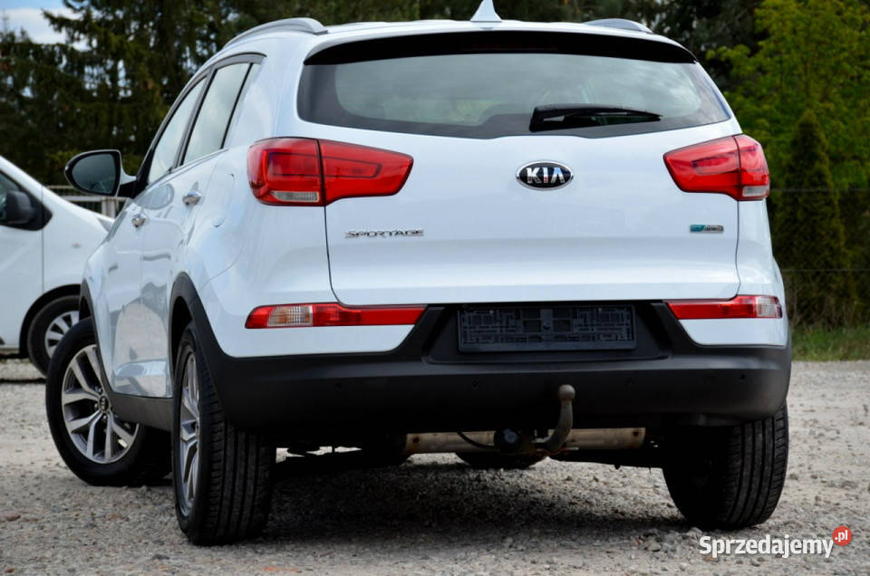 Kia Sportage Opłacona 16GDI 135 Serwis Lift Navi biały łódzkie