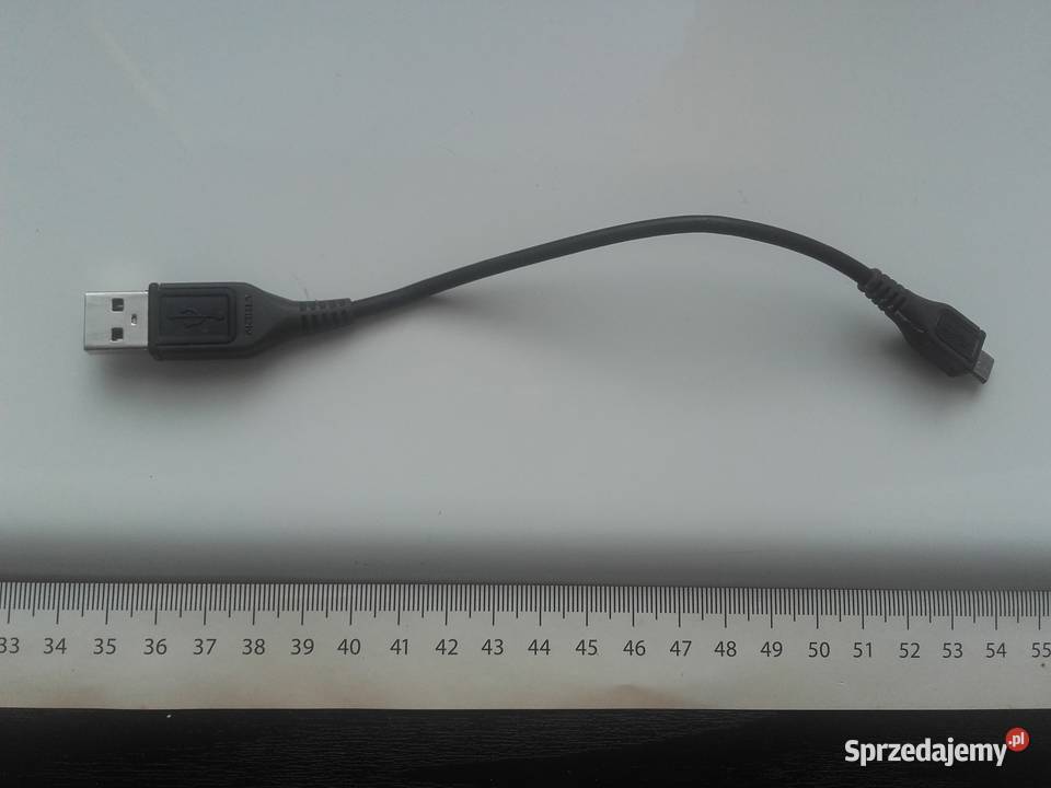 Kabel Nokia microUSB używany sprawny krótki 20 kujawsko-pomorskie Bydgoszcz