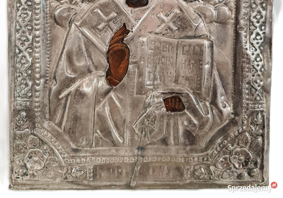 Ikona Święty Mikołaj z Miry Cudotwórca 0288 Warszawa sprzedam