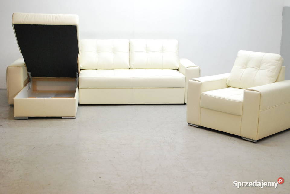 SKÓRA NATURALN NAROŻNIK Z FSPANIAfotel 1018 skóra Poznań