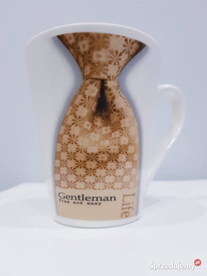 Porcelanowy męski kubek Dąbrowa Górnicza