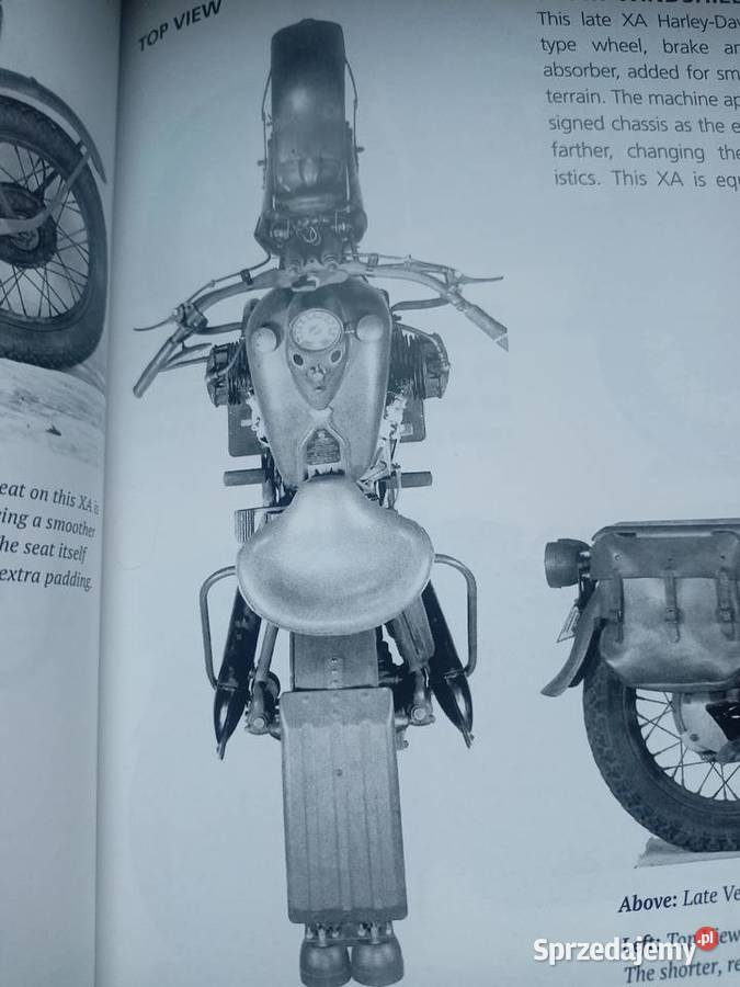 Harley XA Indian 841 Harley WLC siodło NOS Bydgoszcz