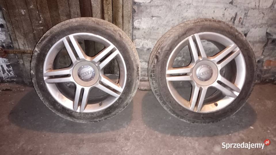 sprzedam felgi aluminiowe z oponami 5112 Bytom sprzedam