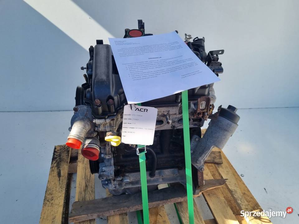 SILNIK KOMPLET Opel Agila A 10 12V 60 Rudka