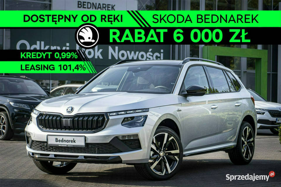 koda Kamiq Monte Carlo 10 TSI 115 DSG Dostępny bluetooth Łódź sprzedam