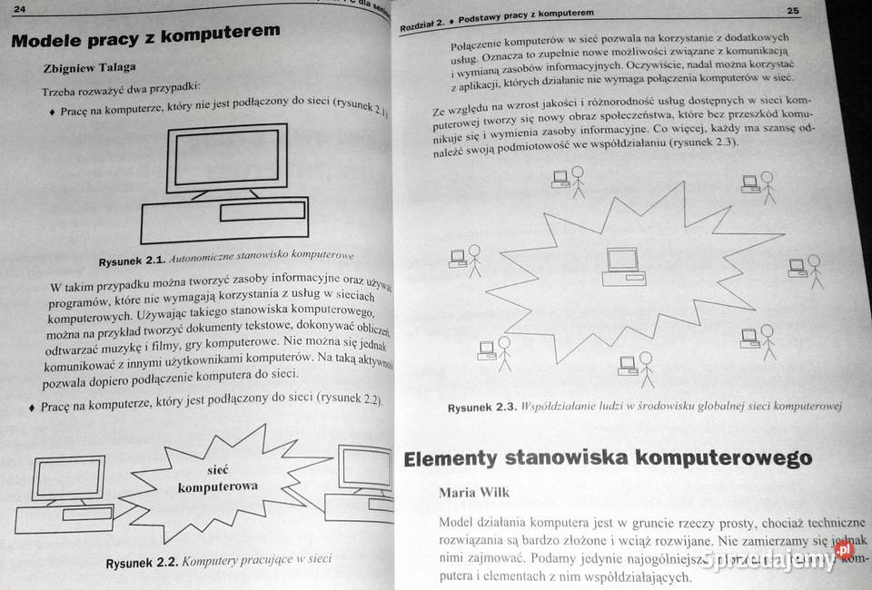Komputer PC seniorów E Krawczyński Talaga Wilk Chełm