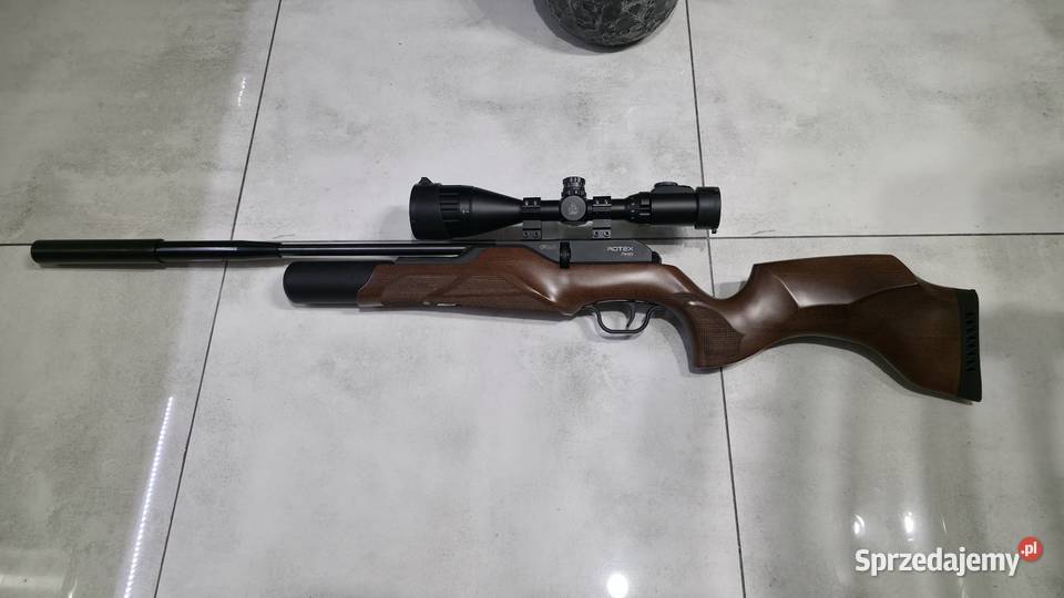 Wiatrówka Walther Rotex RM8 55 MM tłumik luneta Bielawy