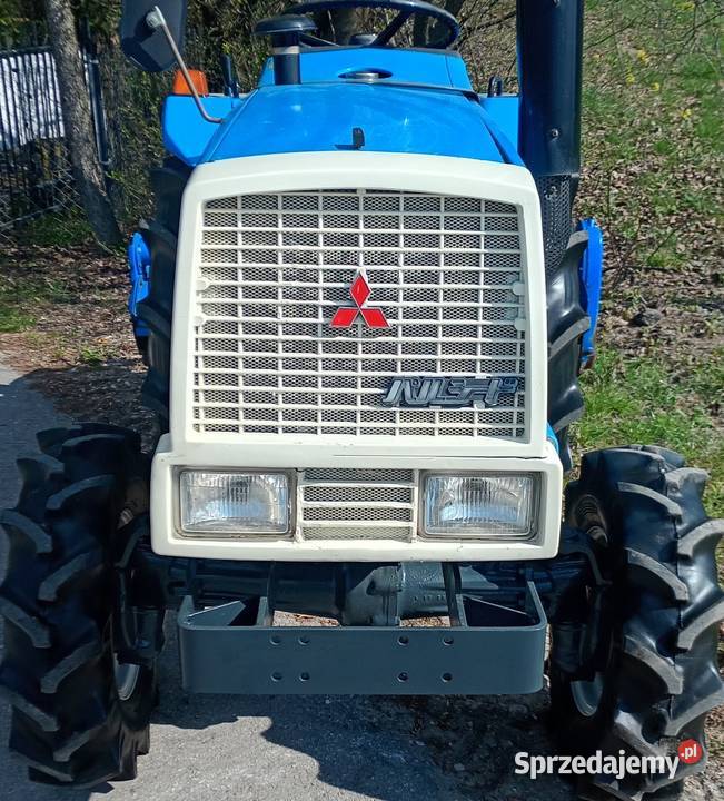 Mini Traktor ciągnik ogrodniczy Mitsubishi z Skrzynia biegów Manualna Zamość