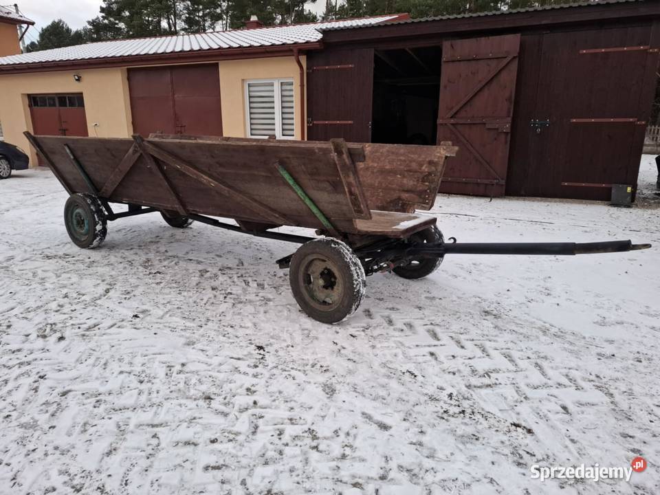 Wóz do ciągnika rolniczy leśny Daleszyce sprzedam