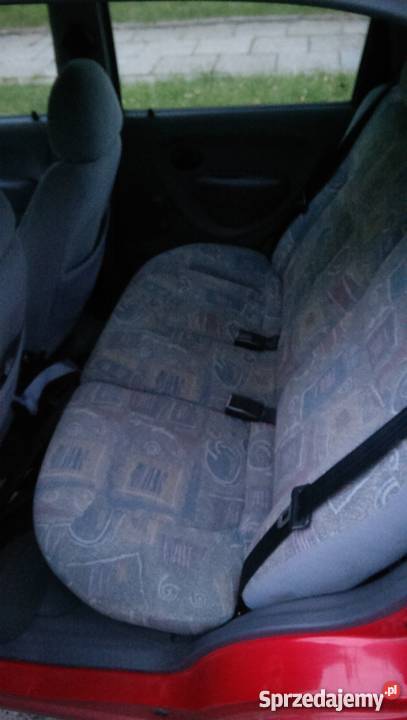 Daewoo Matiz czerwony bezwypadkowy zadbany 2 x Łódź