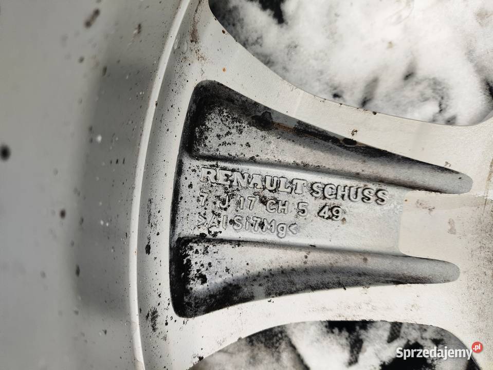 Koła alufelgi opony letnie Renault 20555R17 Niegowonice