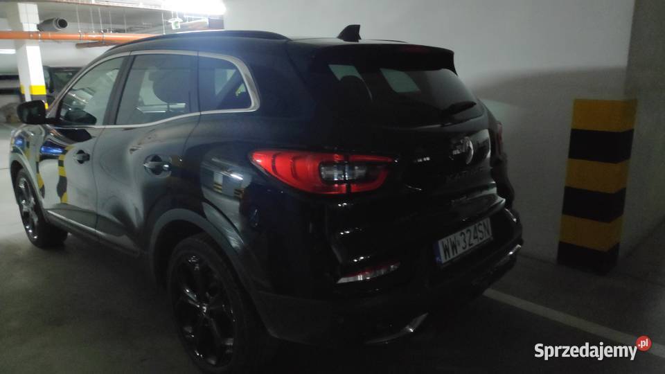 Renault Kadjar 13 Black Edition 2021 czarny na wspomaganie kierownicy Kadjar Kraków