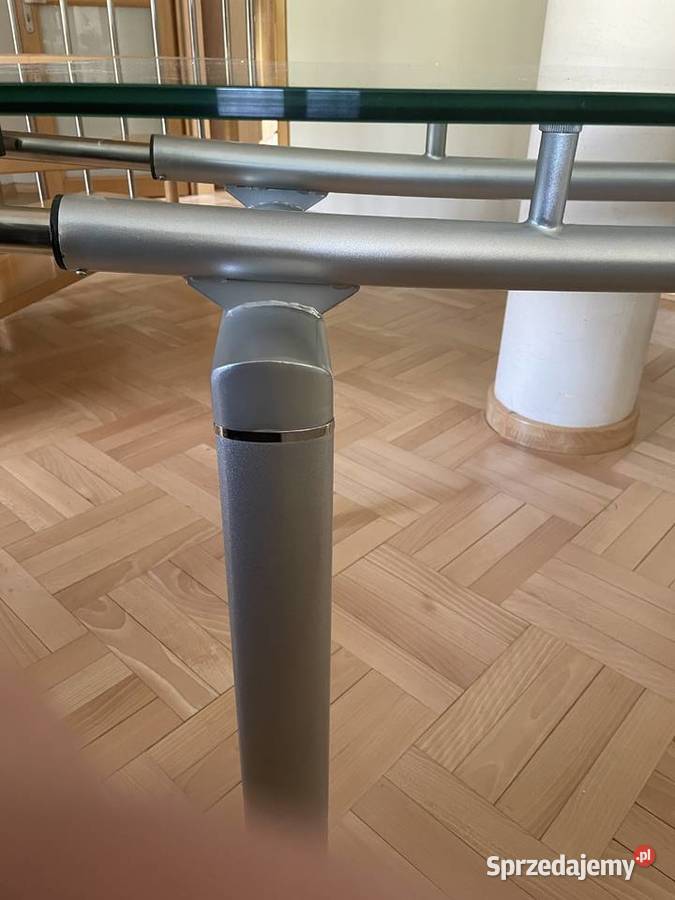 Stół szklany rozkładany Rąbień AB