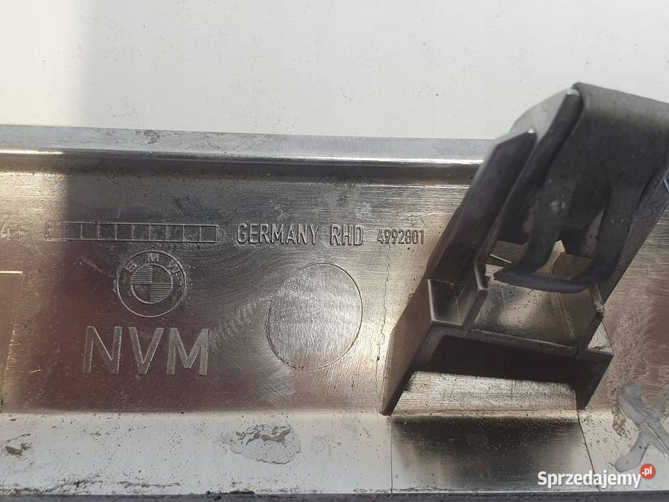 BMW X6 E71 PRAWA LISTWA OZDOBNA DESKI Dekor Deski rozdzielcze, konsole Wyposażenie wnętrza Rudka sprzedam