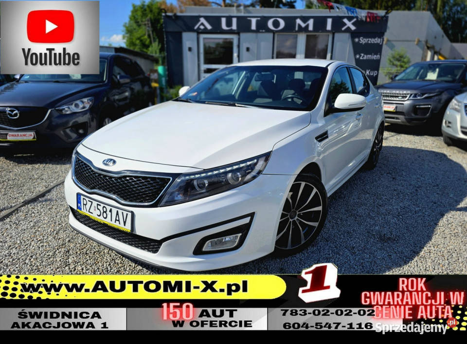 Kia Optima Kia OpitmaBiała PerłaLedy 17D 136