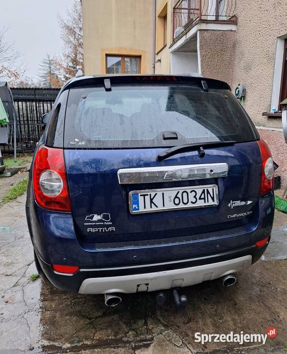 Chevrolet Captiva 20 diesel nowy rozrząd manualna