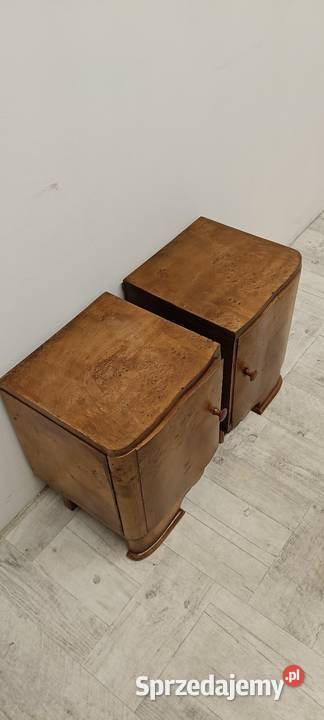 szafki nocne nakastliki arts deco stare vintage Radomsko sprzedam