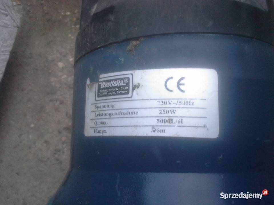 Kabel długi pompa zatapialna Warszawa