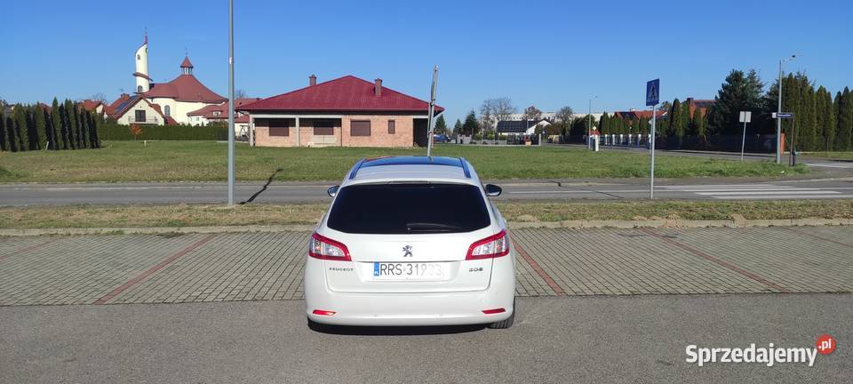 Peugeot 508 2015r 16 benzyna 165 250 biała perła