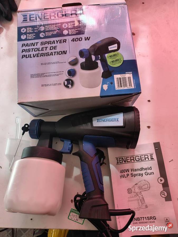 Pistolet malarski Energer 400 W Pozostałe śląskie Zawiercie