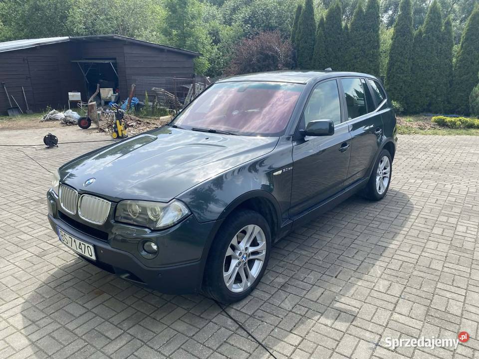 BMW X3 30SD 2006r kurtyny powietrzne Suwałki