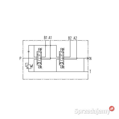 ROZDZIELACZ Hydrauliczny Elektryczny 4 SEK 40L nieuszkodzony Solec Kujawski sprzedam