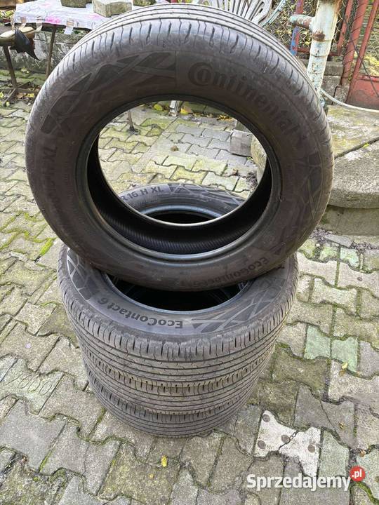 Sprzedam używane 4 opony letnie Continental 6 H do 210 km/h