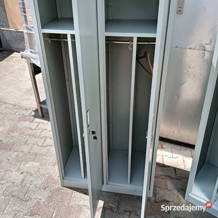 Szafka BHP 2drzwiowa 80 x 45 x 170 STALGAST Słupia Kapitulna sprzedam