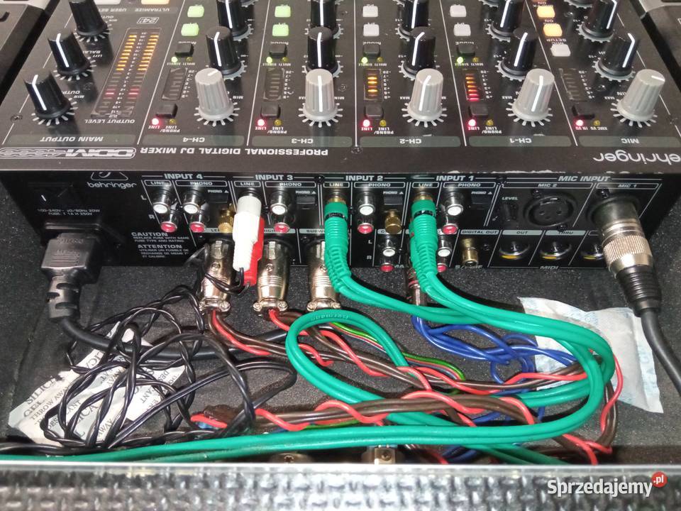 mixer DJ z efektorem Behringer DDM4000 4 Sprzęt estradowy, studyjny i DJ-ski Puławy