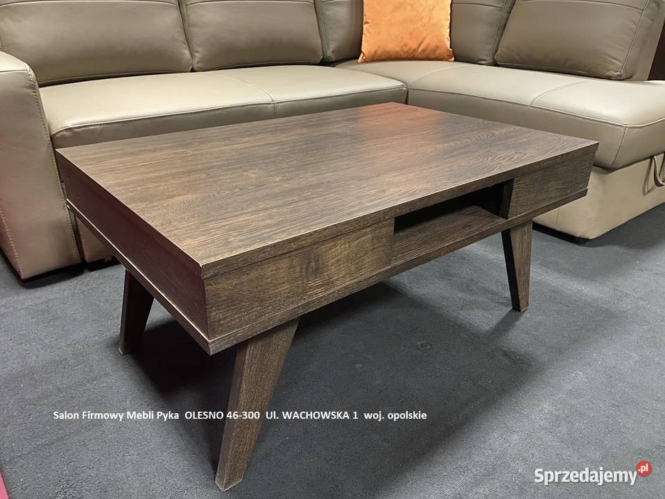 Stolik Kawowy 90x60 Ciemny Orzech OUTLET 70 opolskie Olesno sprzedam