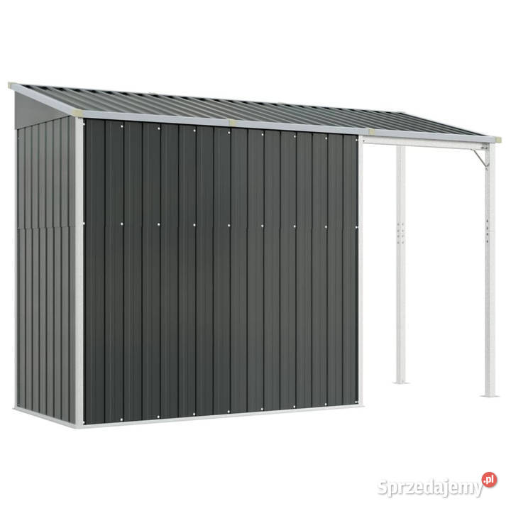 Szopa z wiatą antracyt 277x1105x181 stal Warszawa sprzedam